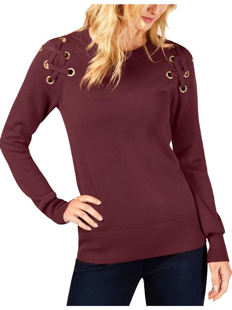 michael kors womens sweatshirts|michael kors sweater women's.